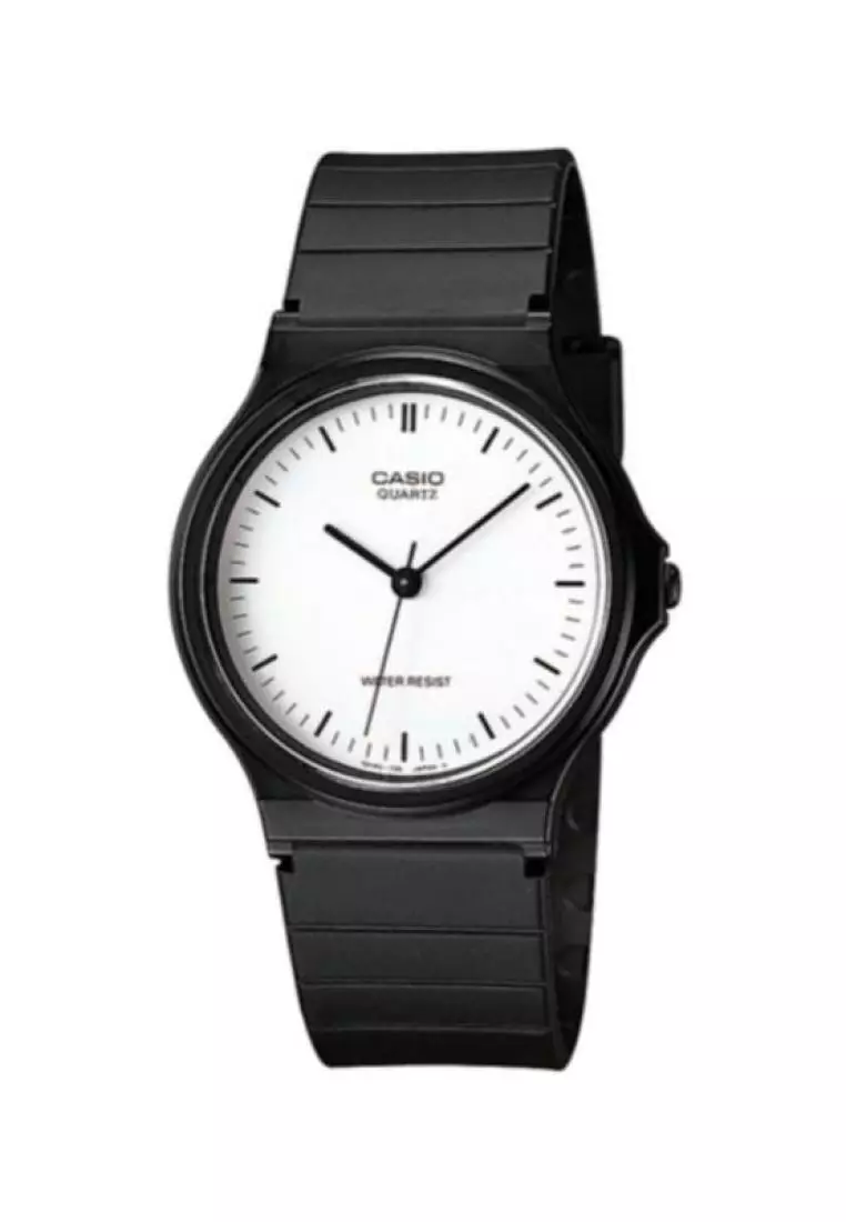 Casio top black resin