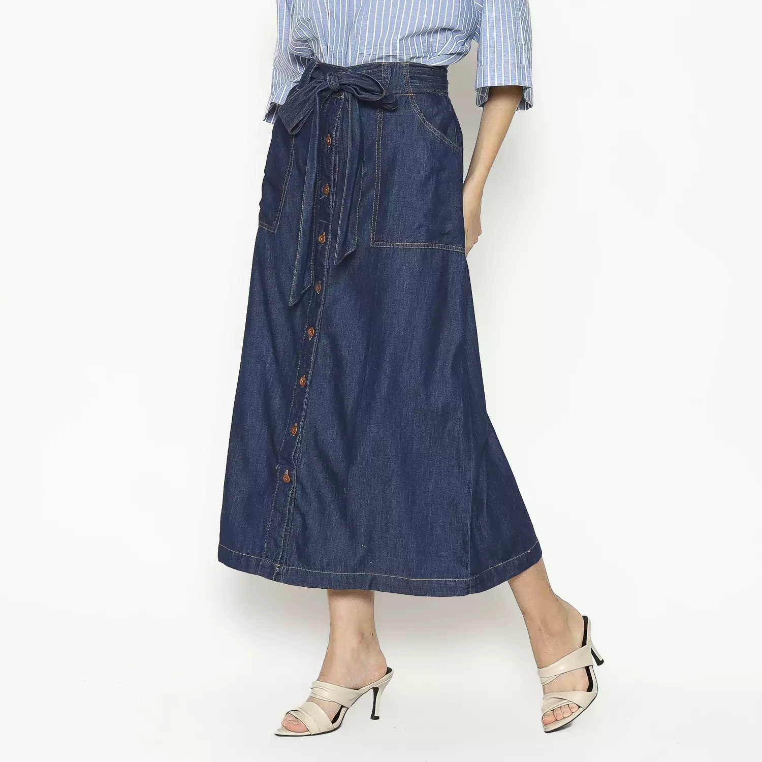 Agisty Skirt Dark Blue