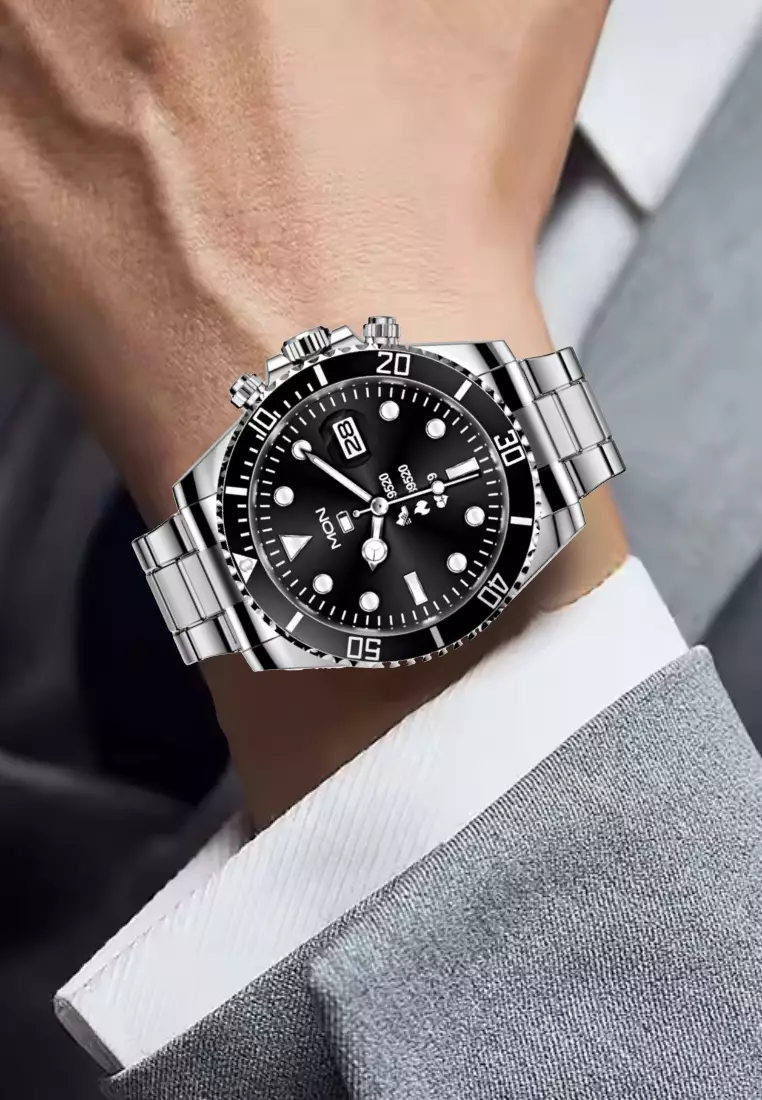 Smart Watch 46mm, Waterproof, Stainless Steel Bracelet