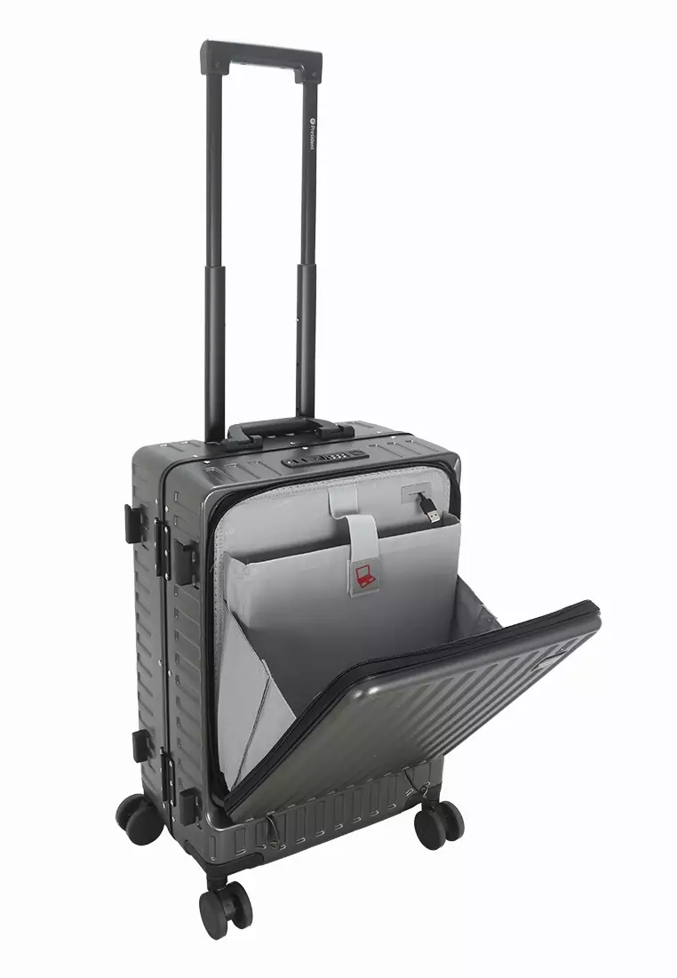 President Koper Bussines Cases 20 inci 7159-23-20 Dark Grey