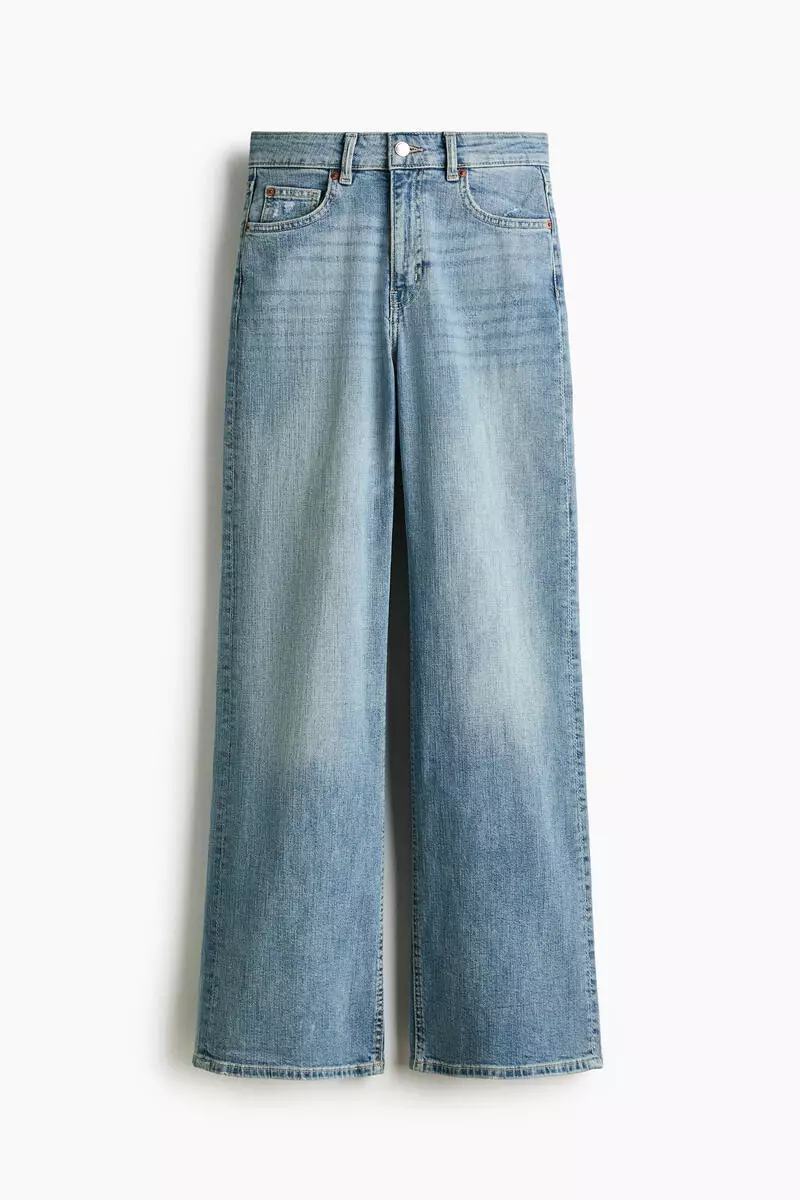 Wide High Waist Jeans