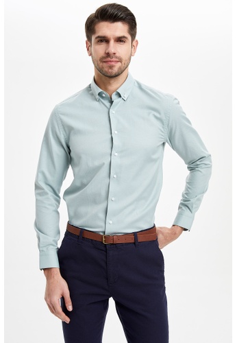 Buy Defacto Man Long Sleeve Shirt Online Zalora Malaysia