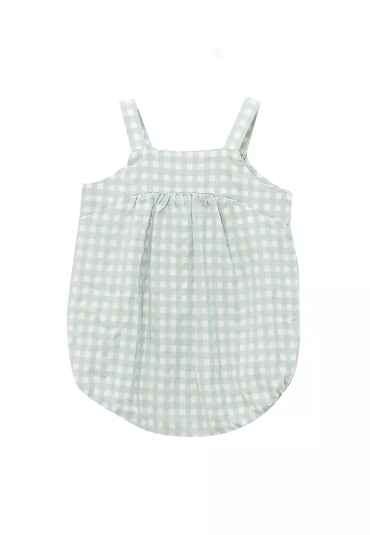 Zara checked jumpsuit 2025