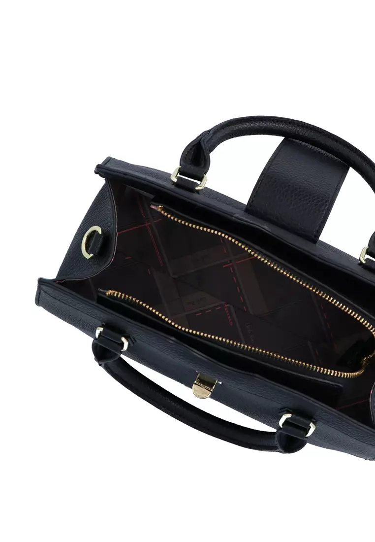 Juvia Lock Accent Top Handle - Black