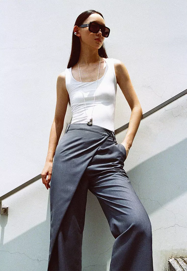 Asymmetric Layered Pants