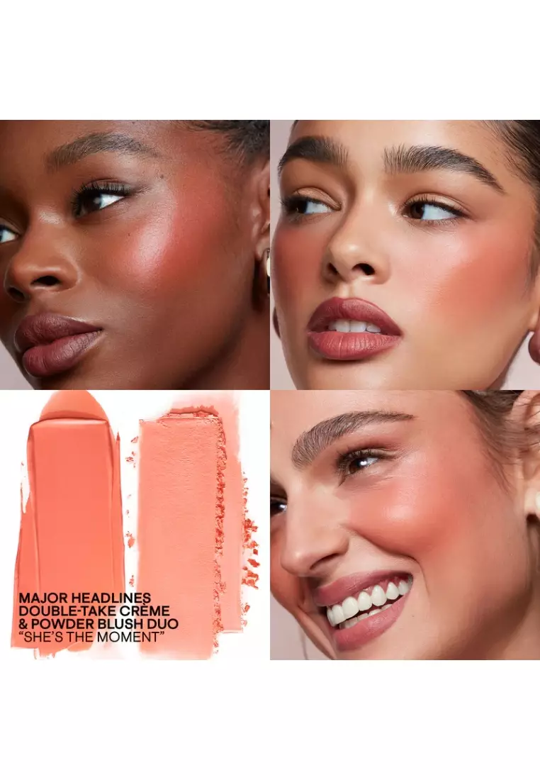 Major Headlines Double-Take Creme & Powder Blush in She's The Moment