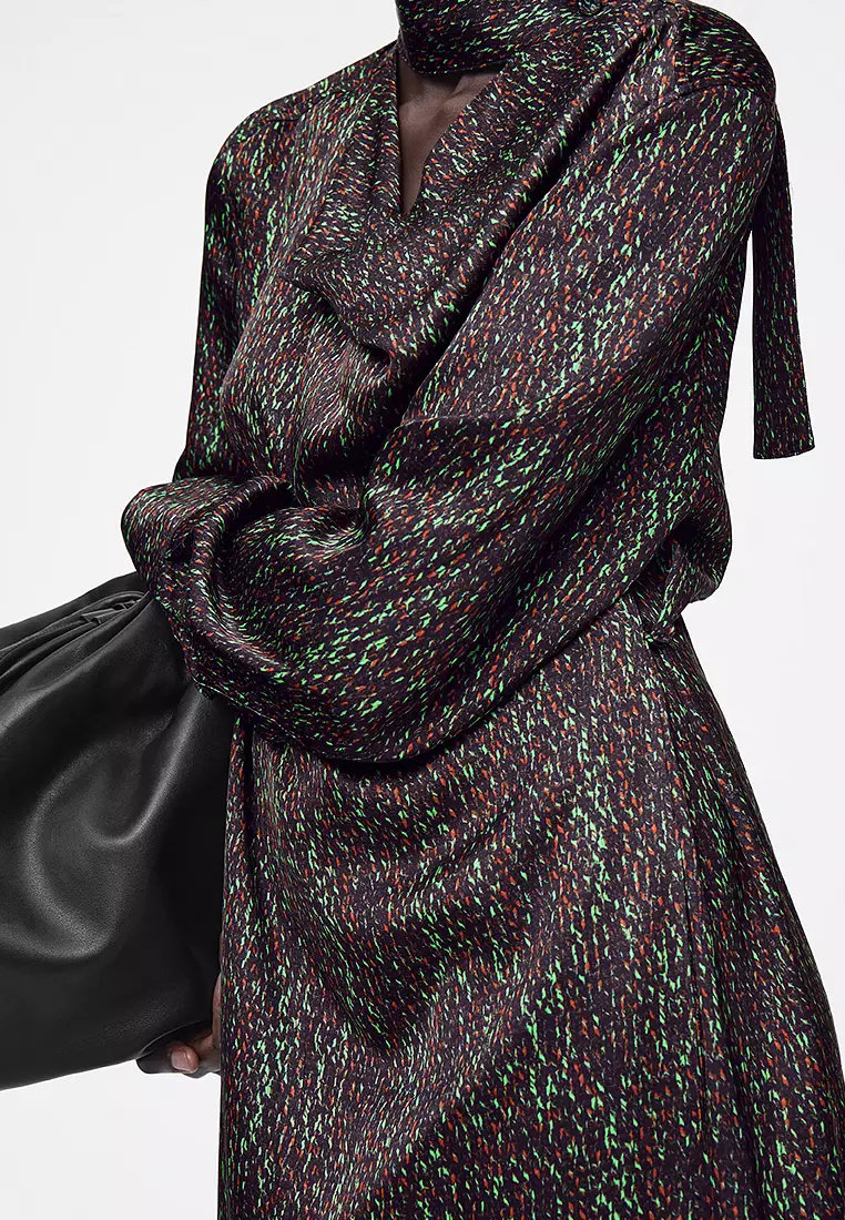 chinese dress ladies Ayse Long Scarf Dress
