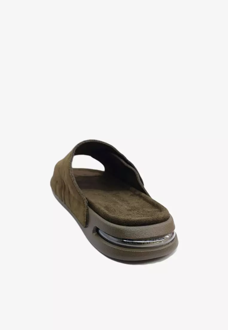 Dr Cardin Men Cove Air Suede Comfort Sandals with Adjustable Strap D-RLZ-8233