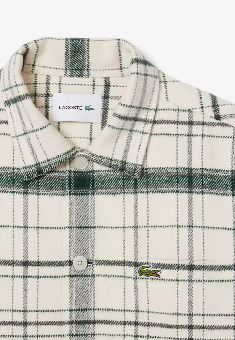 Cotton Plaid Overshirt
