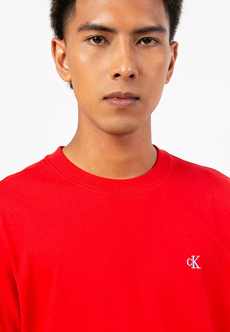 Short Sleeves Easy Monogram Tee - Calvin Klein Jeans