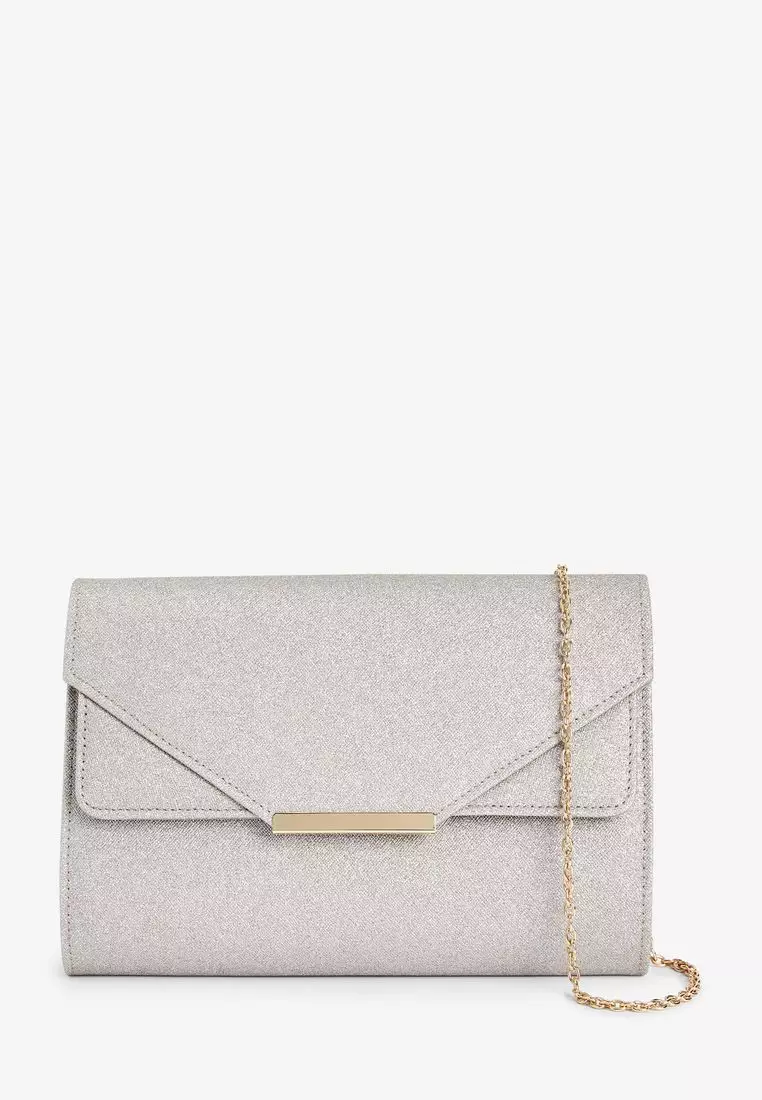 Buy NEXT Clutch Bag With Cross Body Chain 2024 Online ZALORA