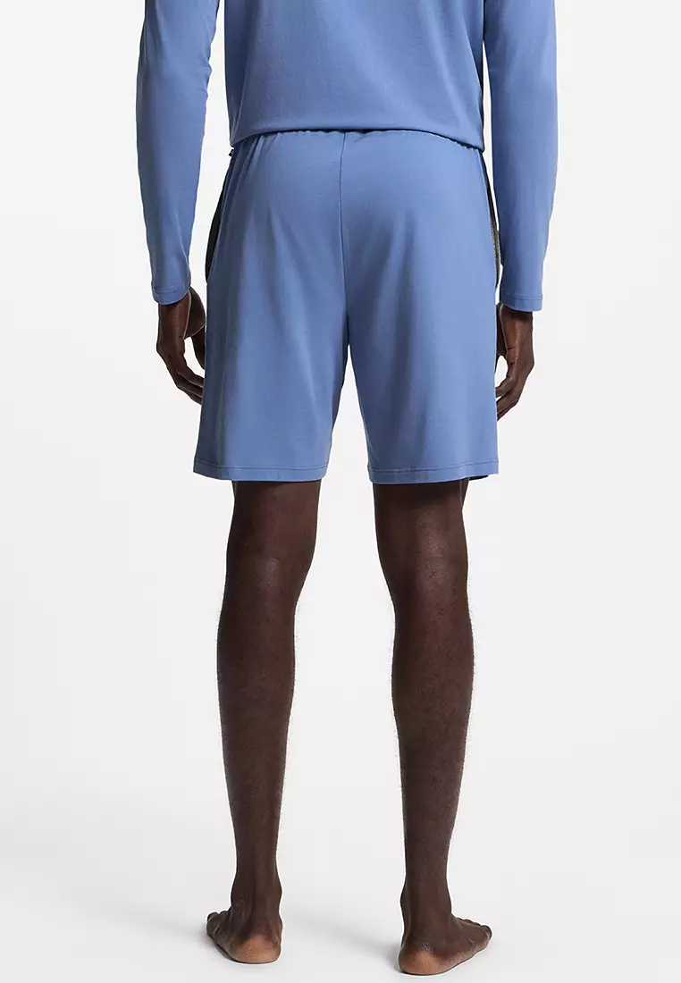 Logo Print Terry Lounge Shorts - BOSS Mainline