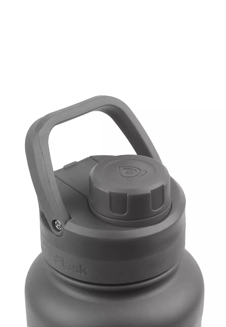 32oz Stone Gray New Sports Lid Bottle Wide Mouth Vacuum Insulated Stainless Steel Drinking Water Bottle