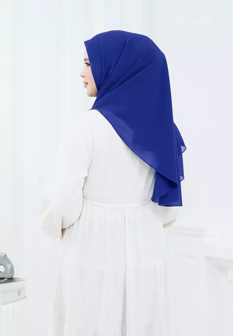 HIJAB INSTAN ZHAZA - ROYAL BLUE