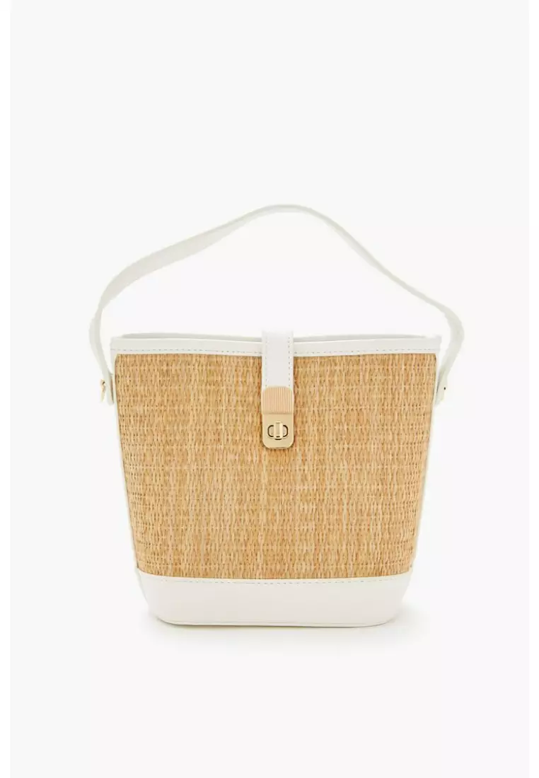 Straw bag forever 21 hotsell