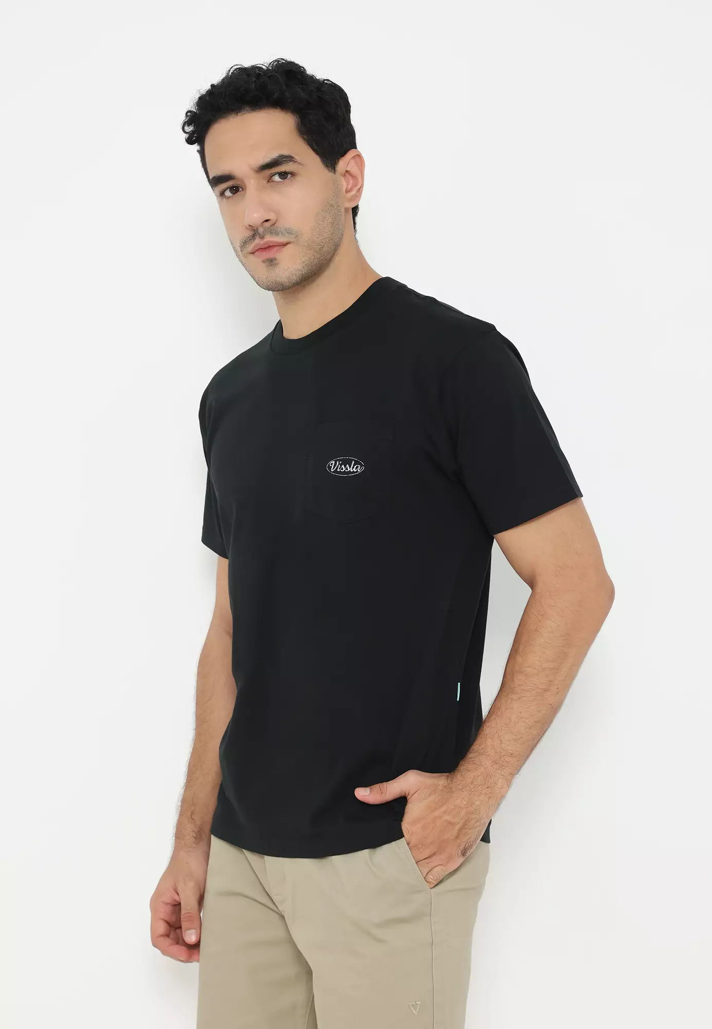 SHRED SERVICES SS ORGANIC POCKET TEE
