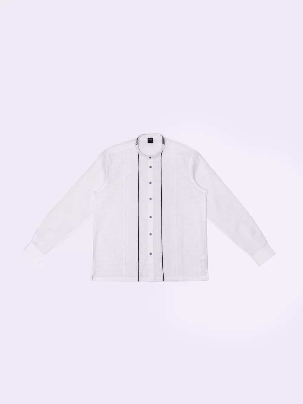 MOC Kemeja Koko Lengan Panjang Pria Othman - White