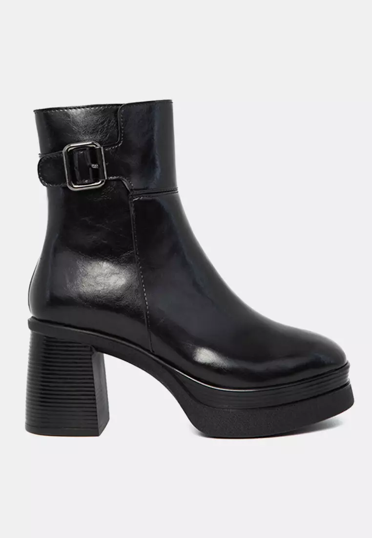 Soho Block Heeled Boots