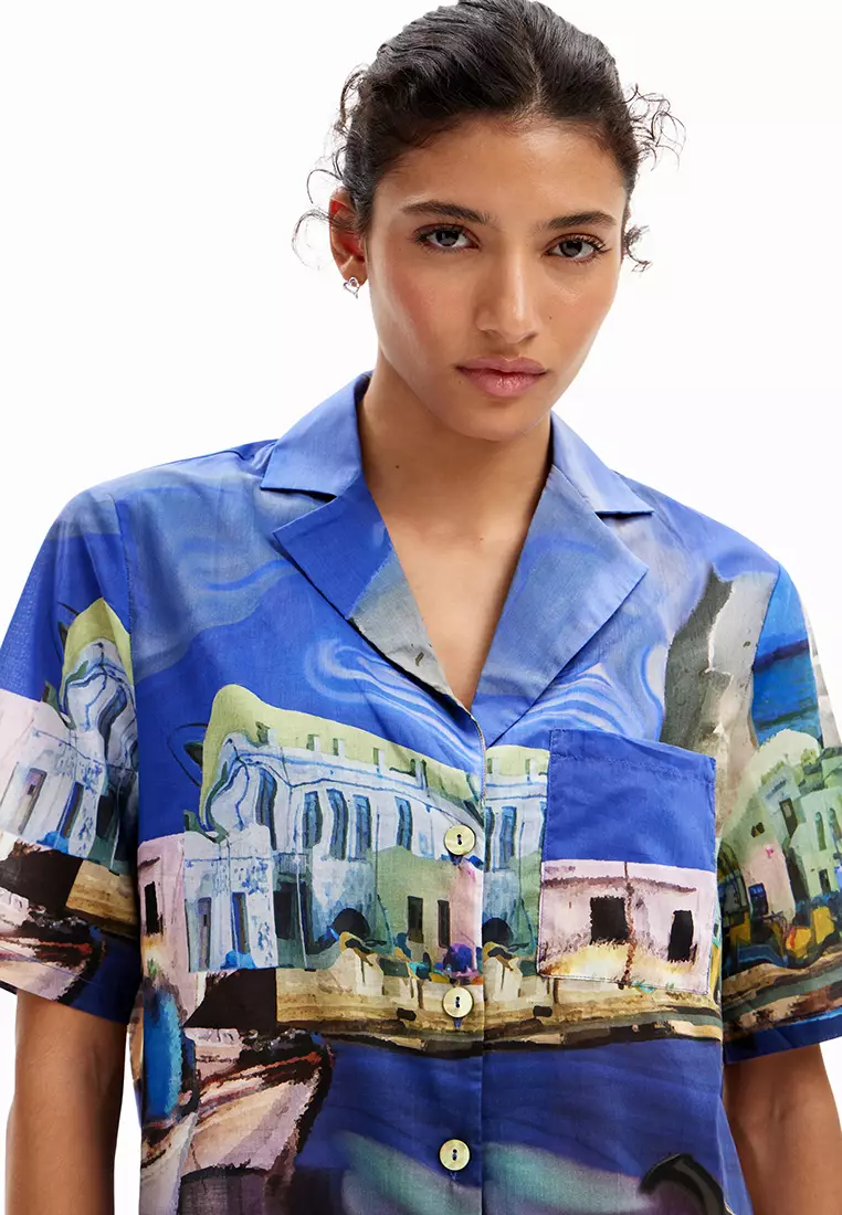 Desigual Woman M. Christian Lacroix resort shirt.
