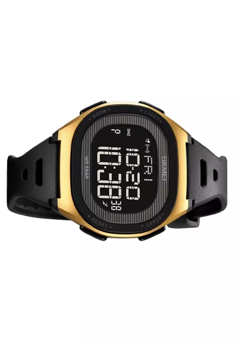 Jam Tangan Digital Pria SKMEI 2189 Fashion Water Resist ORIGINAL - Gold