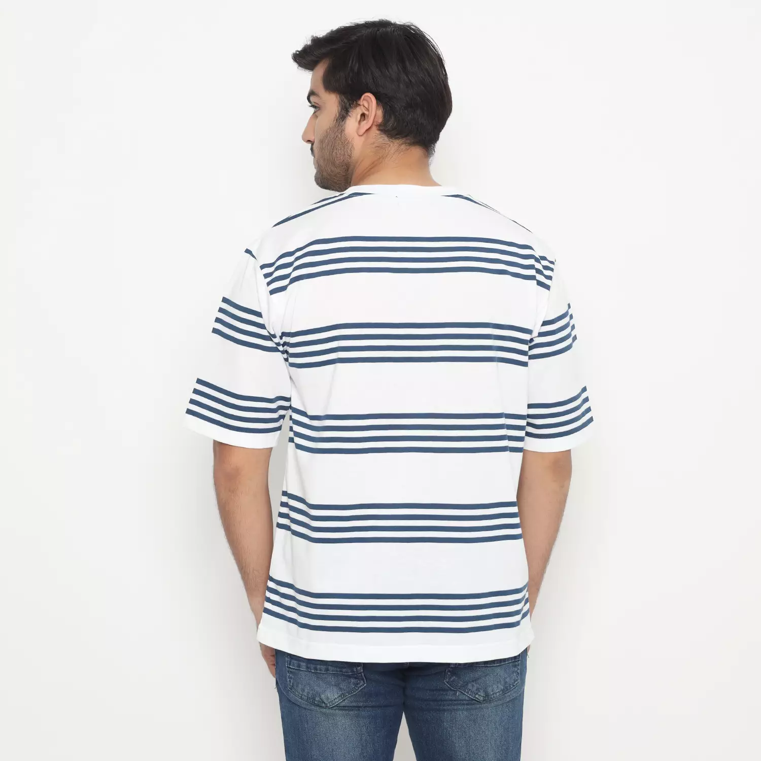 MATSUDA Kaos Oversize 20s Stripe Heavyweight T shirt Nankoku