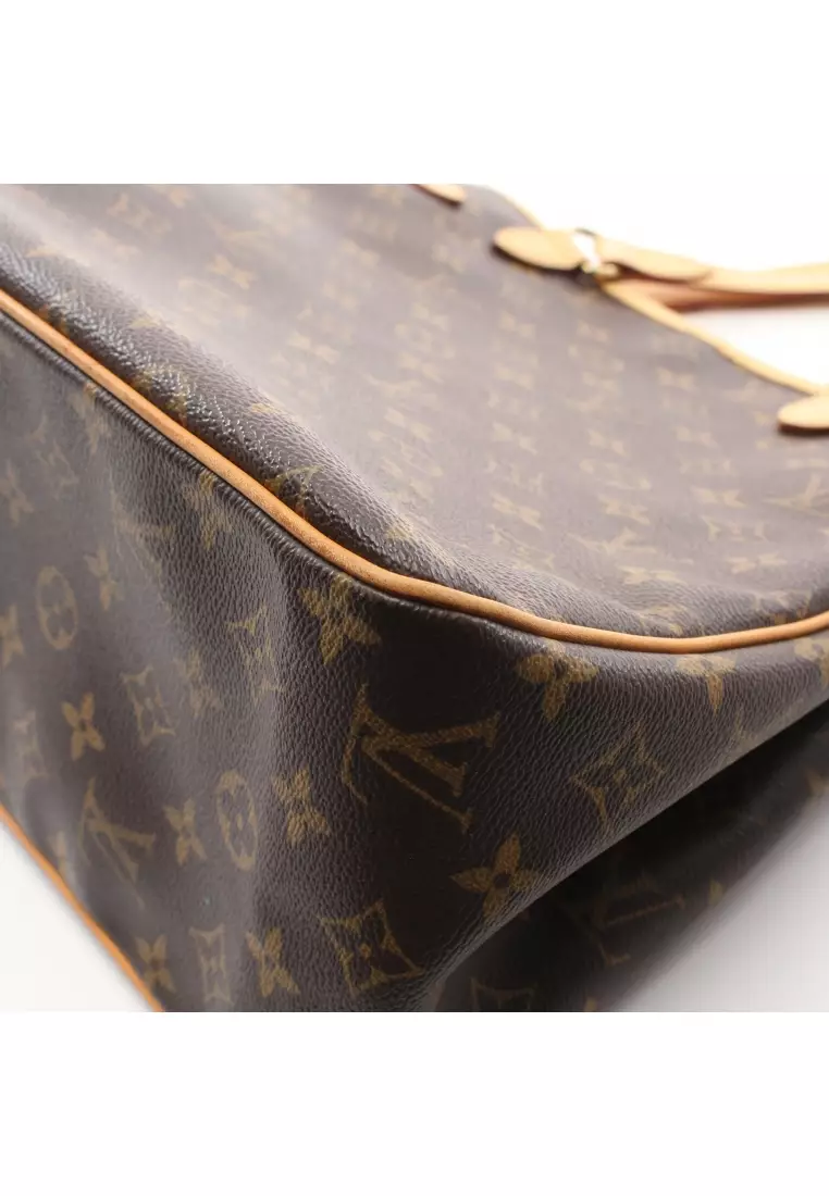 Louis+Vuitton+Luco+Tote+Brown+Leather for sale online