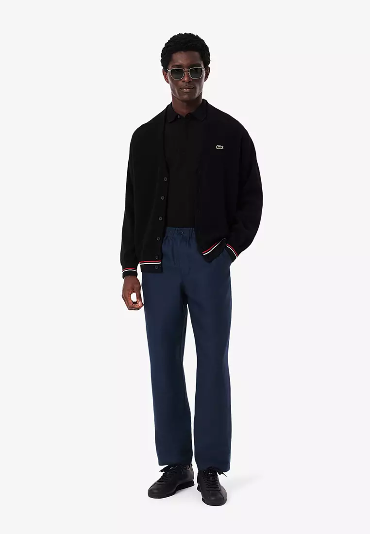 Regular Fit Linen Twill Pants