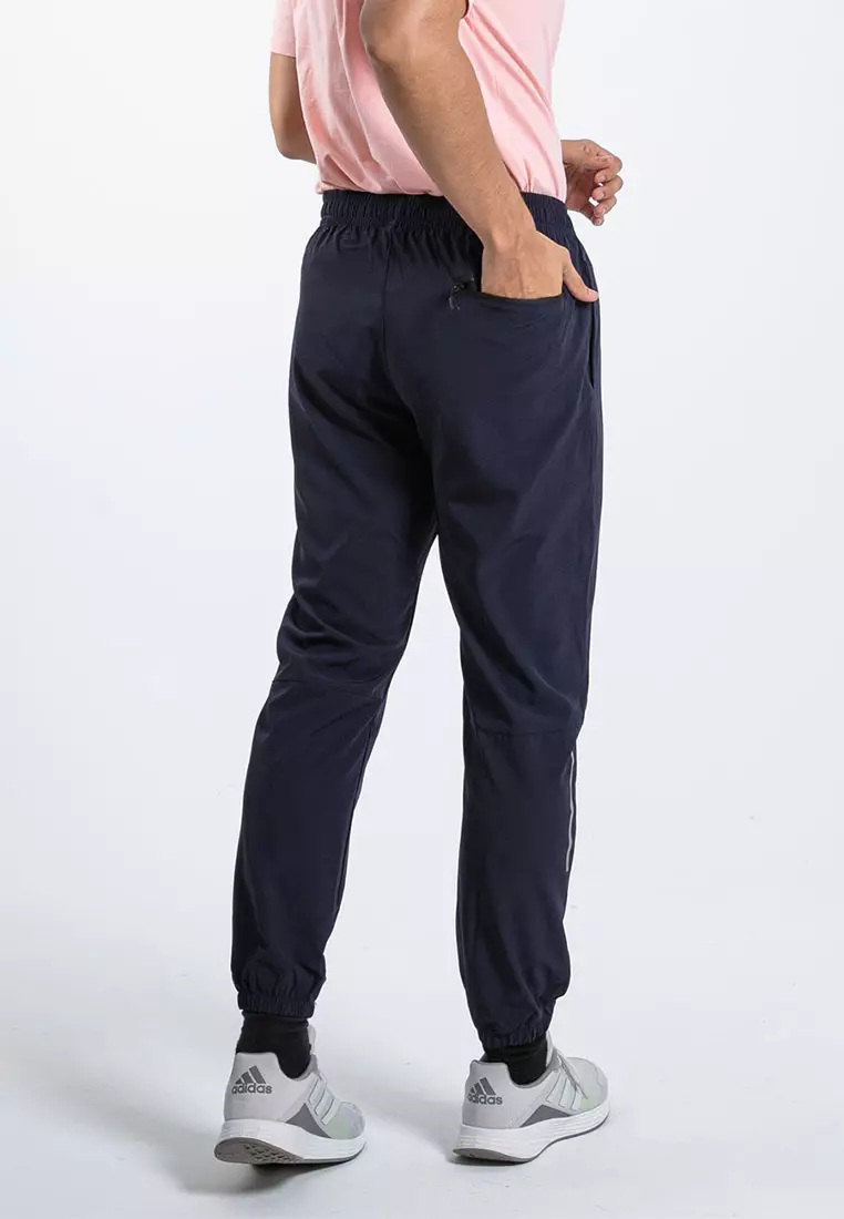 Forest Premium 4 Way Stretch Dri-Fit Jogger Pants Men Quick Dry Track Pants | Seluar Lelaki Jogger - 10762-33Navy