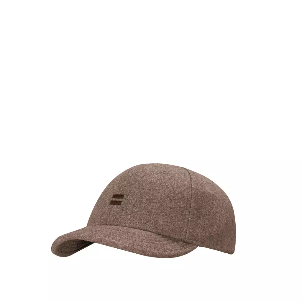 Spurce Wool Baseball Cap Topi Casual Pria Wanita Sporty Praktis - Cokelat
