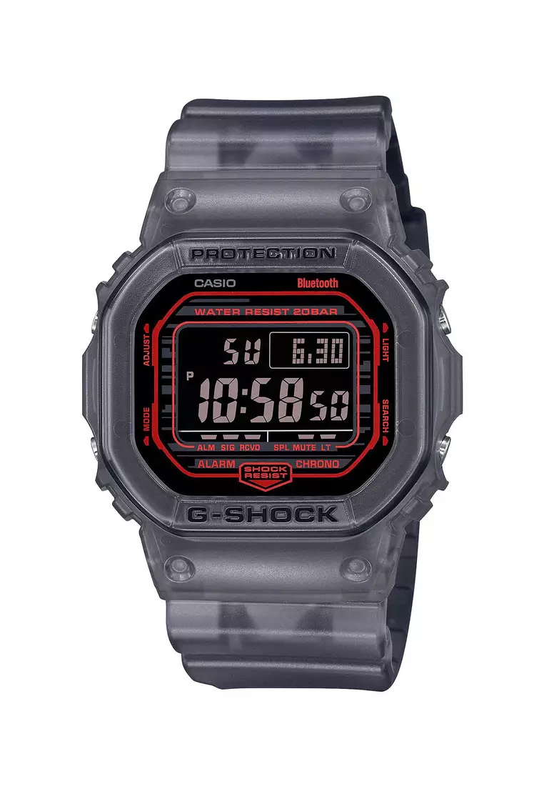 G SHOCK Casio G Shock Men s Digital Watch Bluetooth Translucent