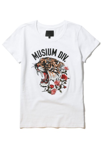 tiger floral shirt
