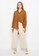 Mannequin brown Mannequin Crinkle Textured Pocket Shirt 6173EAA2F2E8DDGS_4
