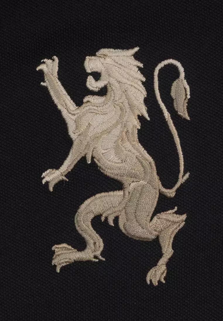 Women's Comfort Fit 3D Lion Polo