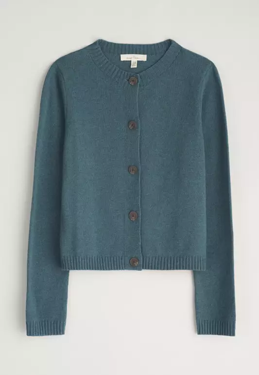 Seasalt Cornwall Green Tern Tide Cardigan