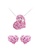 Urban Outlier OUXI Romantic Heart Necklace Earrings Set A16A2AC33144ACGS_1