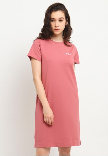 Jual Osella Osella Baju Perempuan Dress Lengan Pendek Pink Original Zalora Indonesia