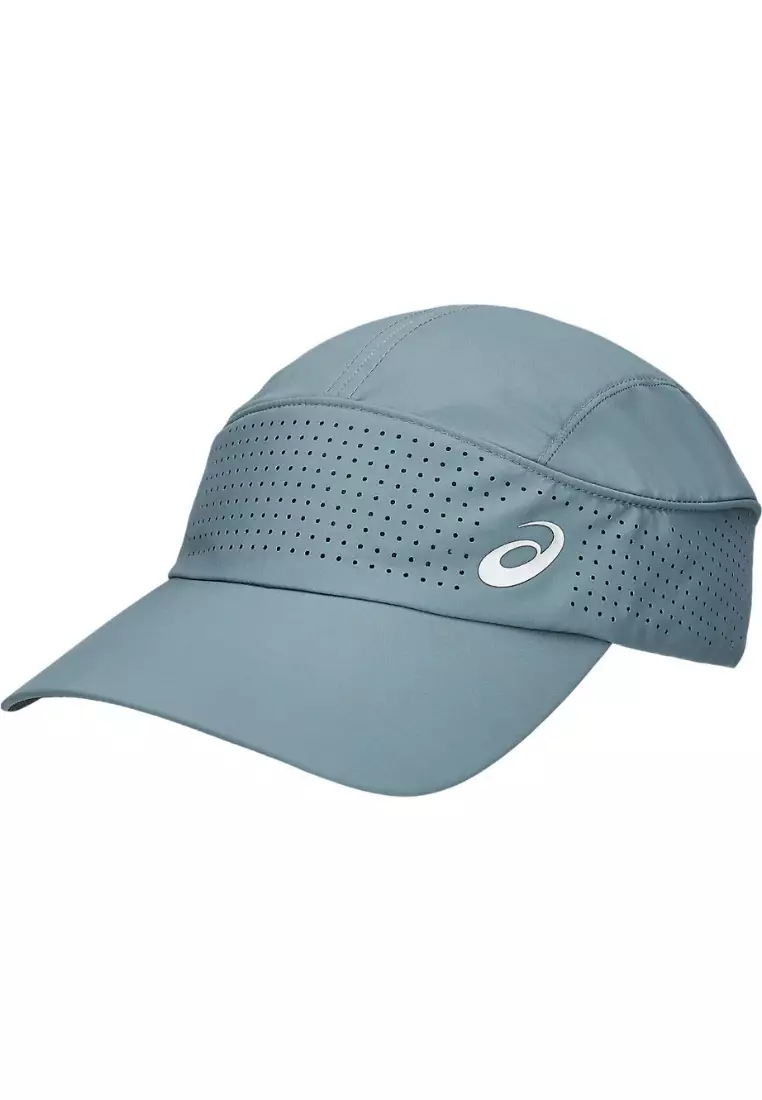 Buy ASICS RUNNING LIGHT WOVEN CAP UNISEX (GREY) Online ZALORA
