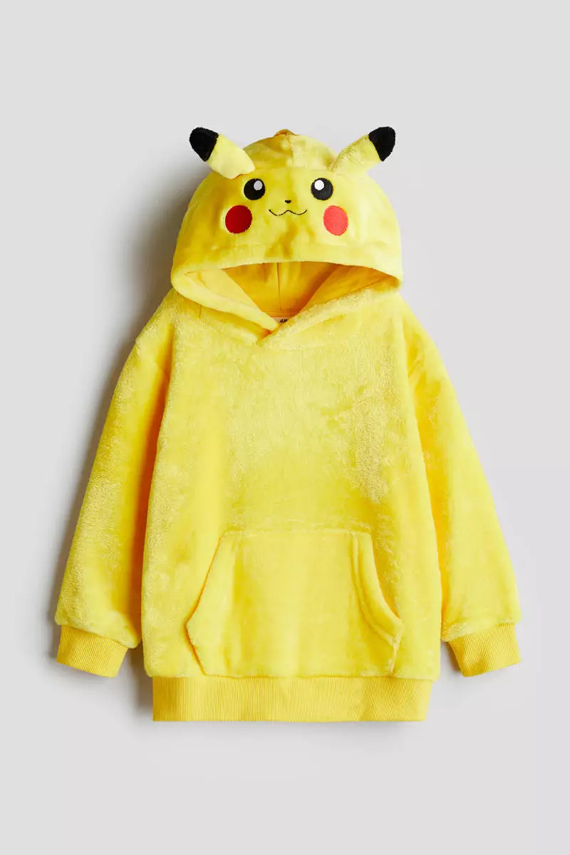 H&m hoodie yellow discount