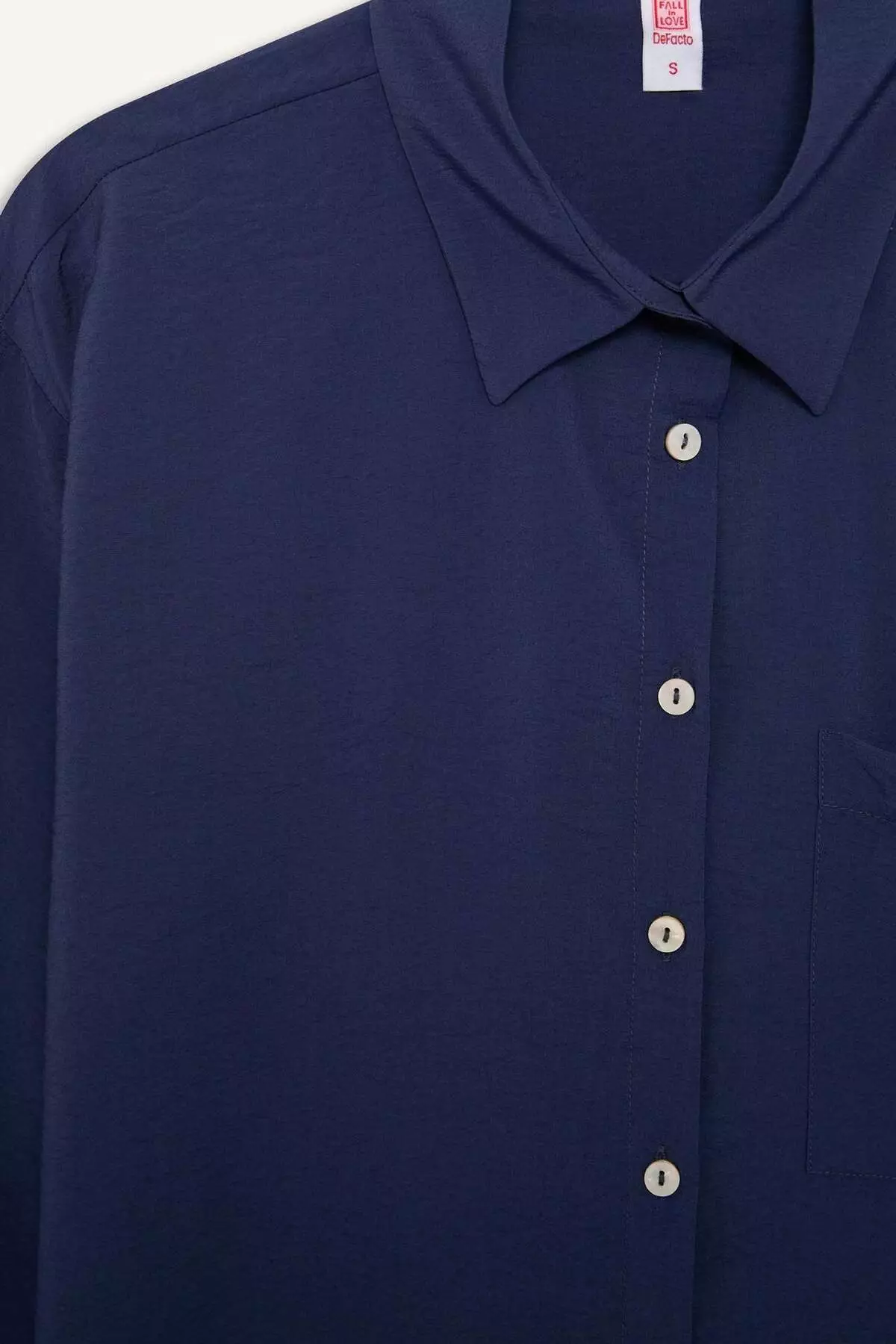 Regular Fit Beach Shirt-Fall in Love E1167Ax25Sm