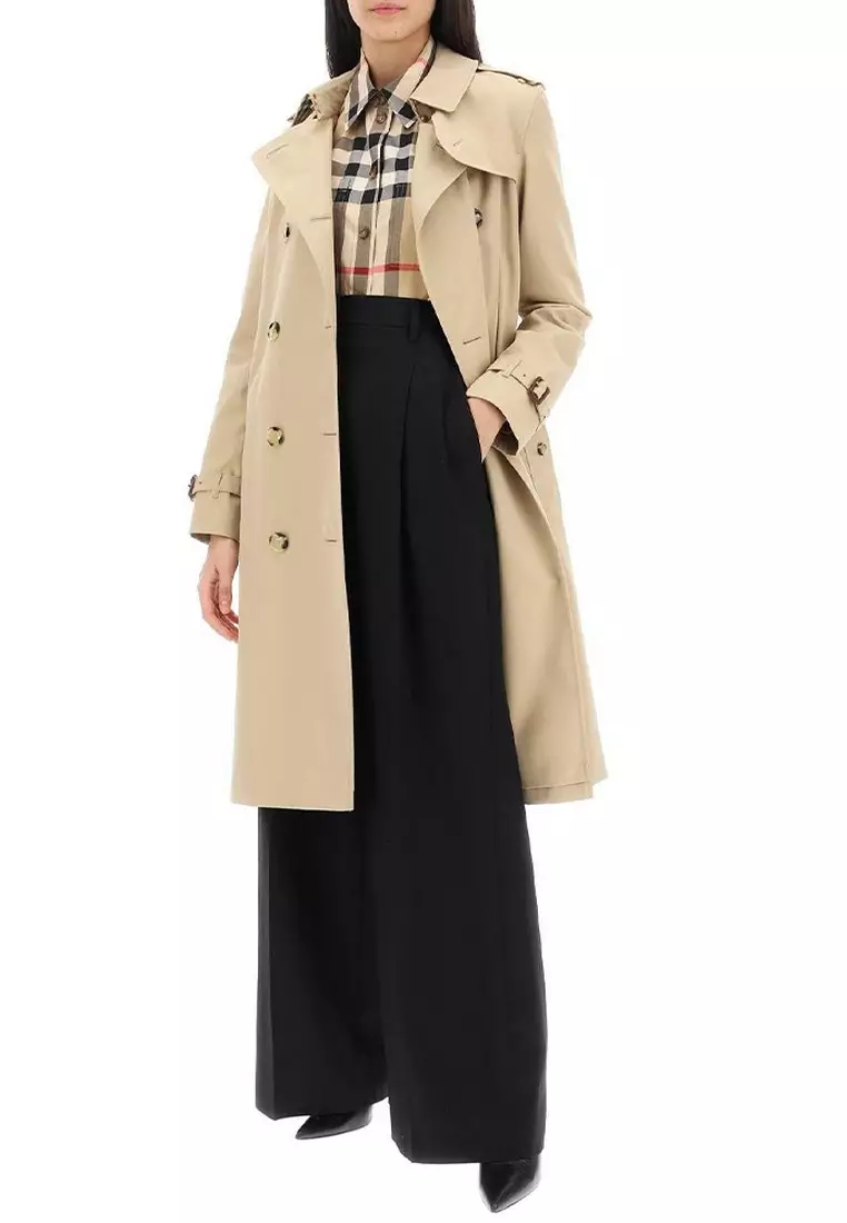 BURBERRY superlong archive coat