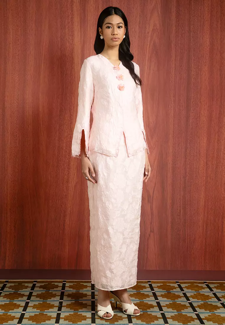 LAIKA EMBROIDERY BEADED KEBAYA SET