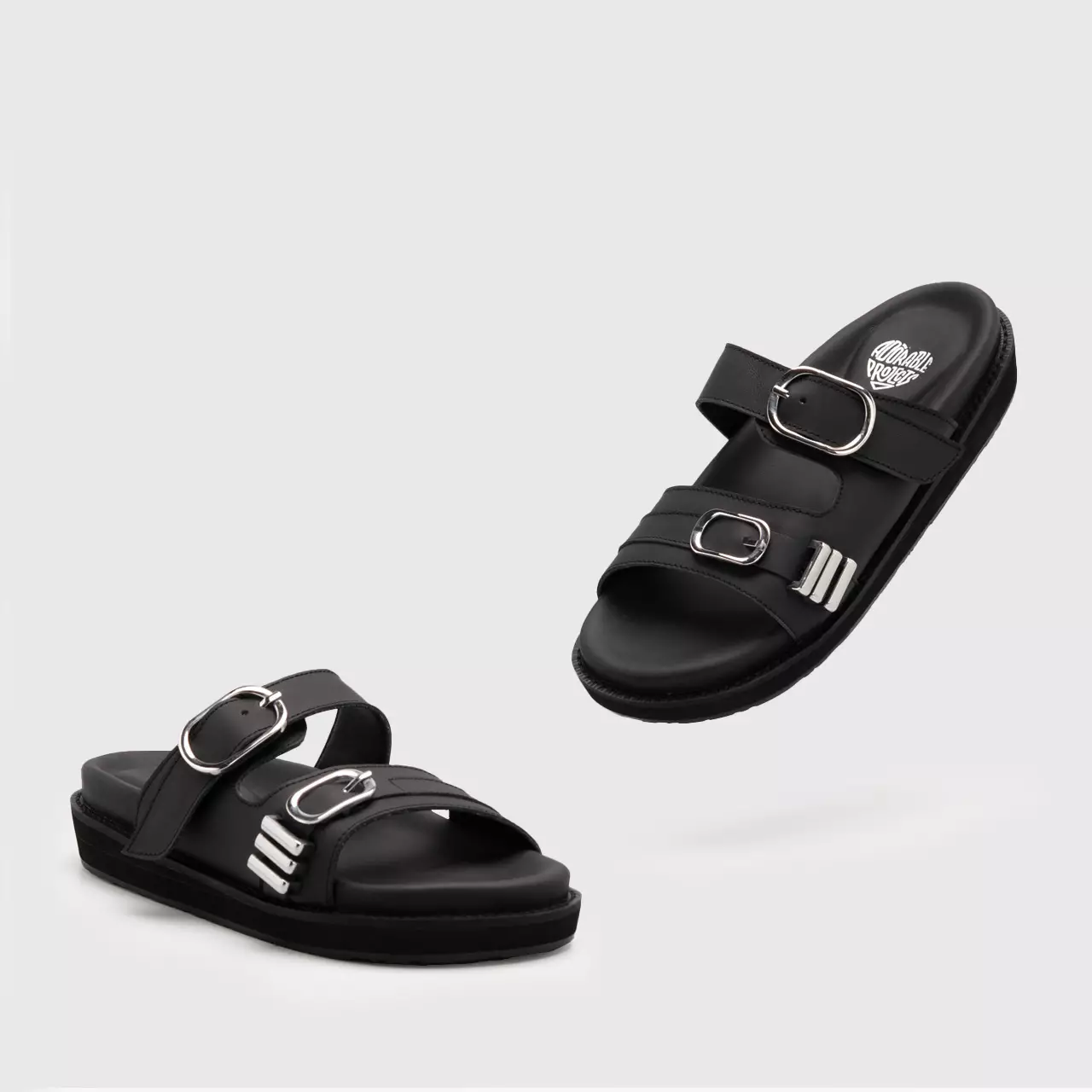Felara Sandals Genuine Leather Black