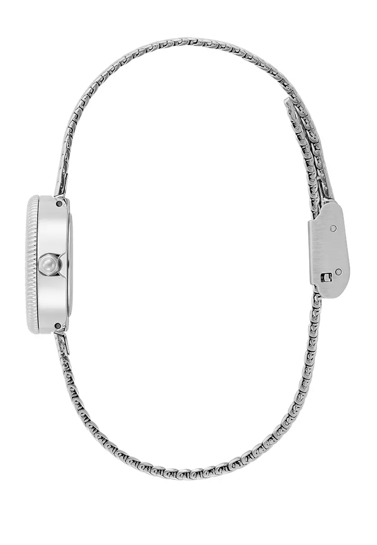 Olivia Burton Finery Silver Mesh 20mm - 24000278