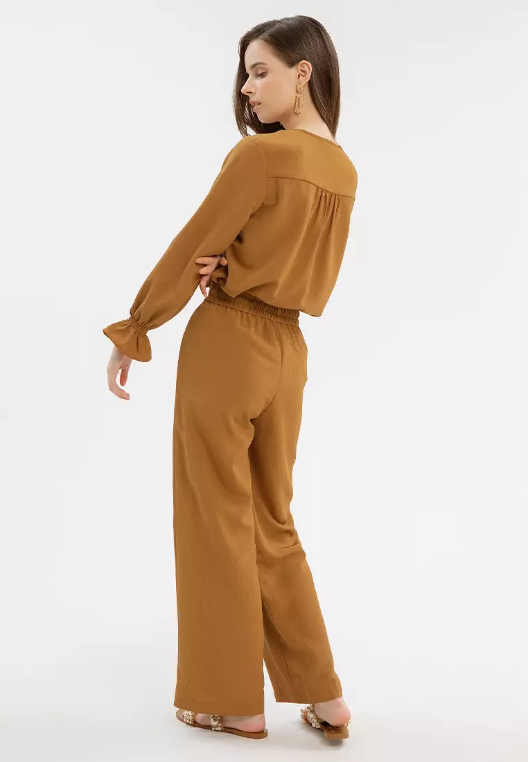 Minimal BB Tenika Pants Mustard Brown