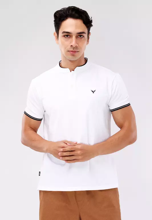 Henley Short Sleeves Comfort Fit