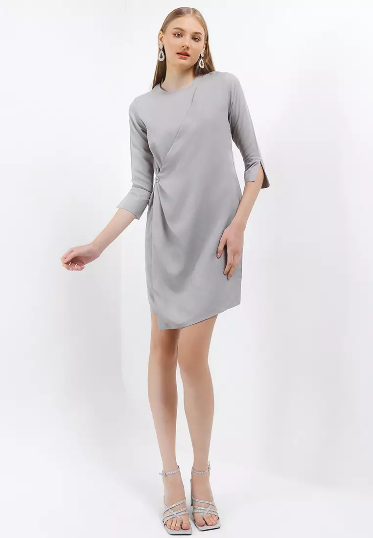 Novia Dress In Grey