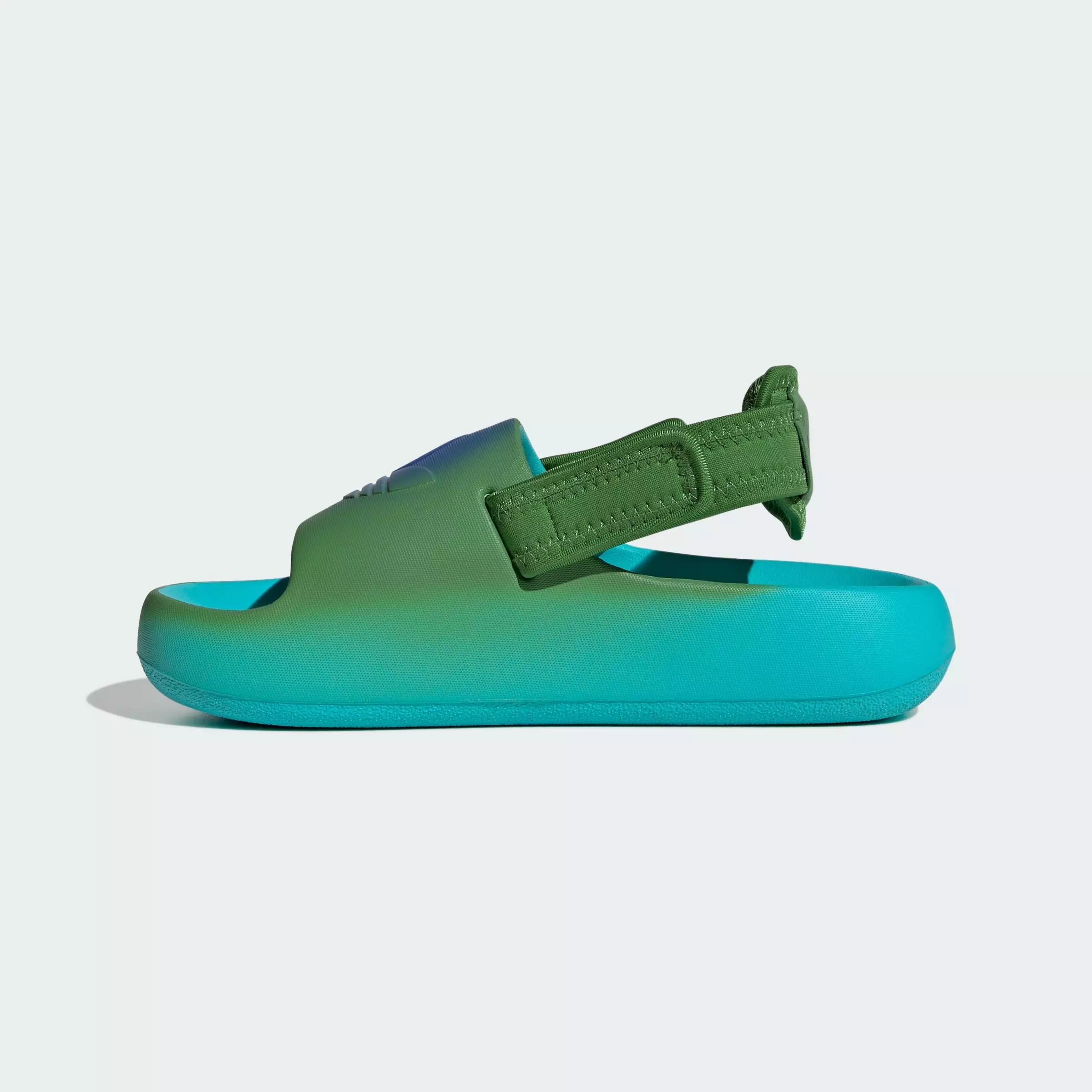Lifestyle Adifom Adilette X Minecraft Slides Kids Unisex Turquoise JQ6470