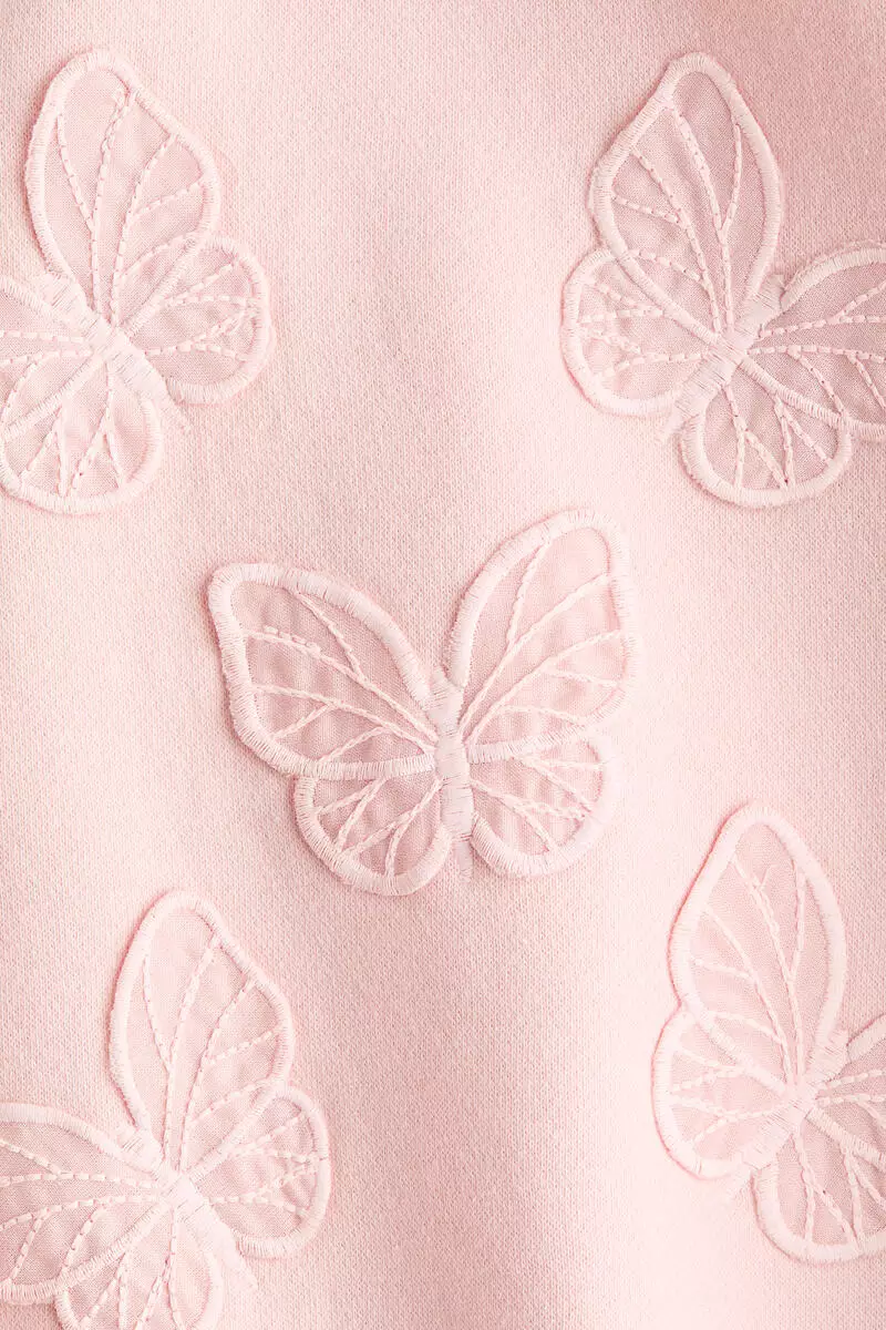 Motif-detail sweatshirt