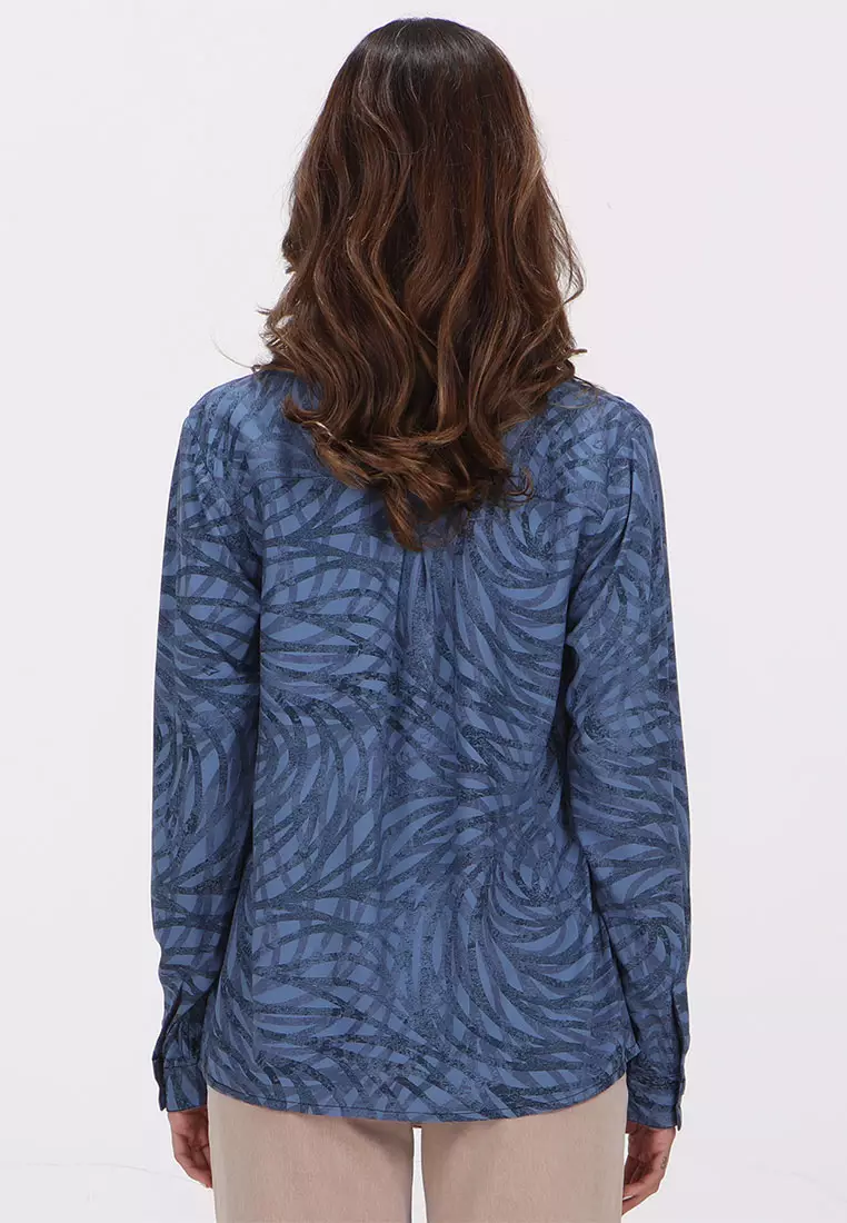 GLH EQUAL LONG SLEEVE SHIRT BLUEBERRY