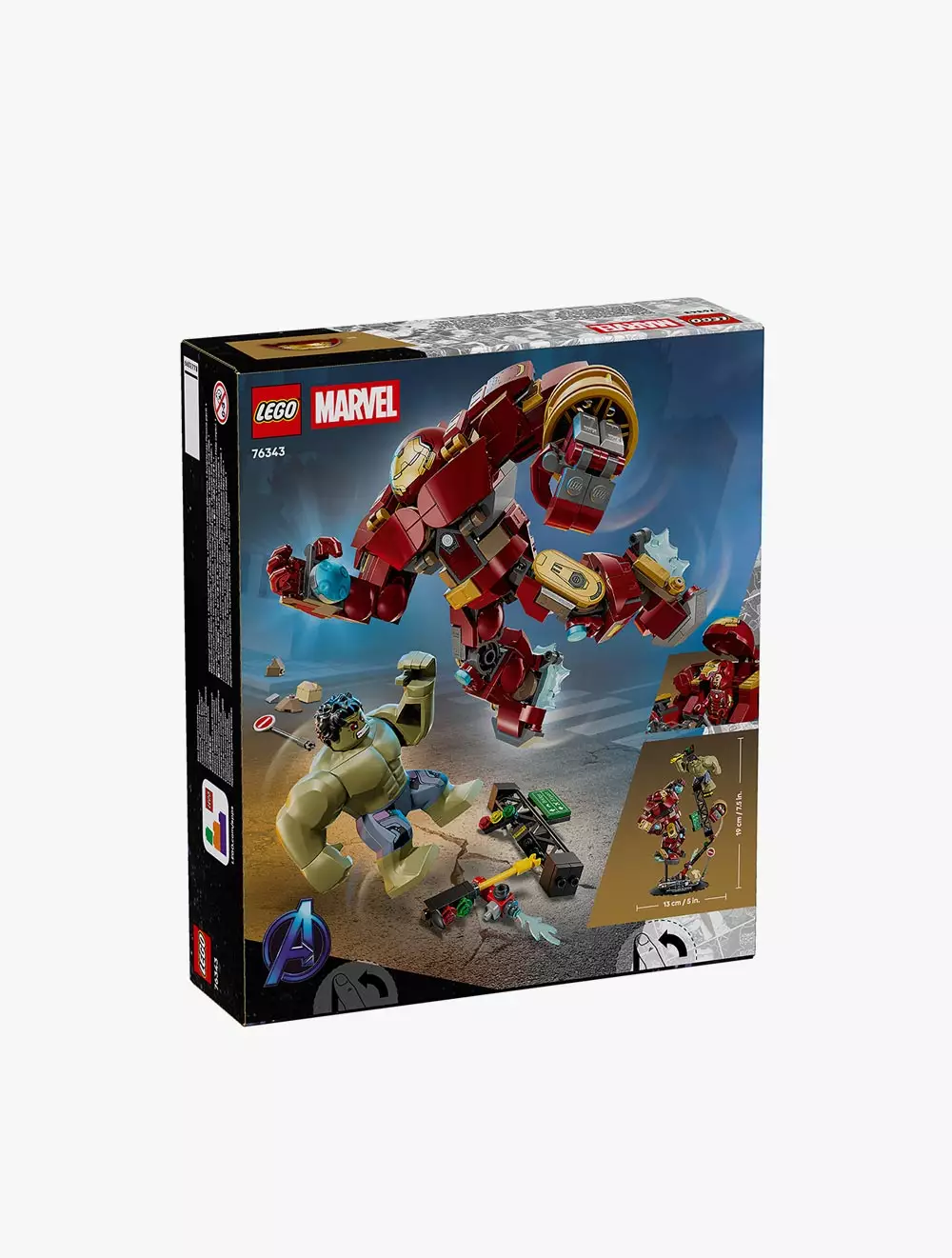 LEGO® Super Heroes Marvel Epic Battle: Hulkbuster vs. The Hulk - 76343